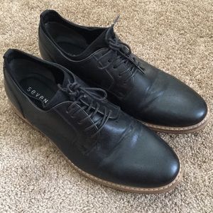 Mens black dress shoes size 12